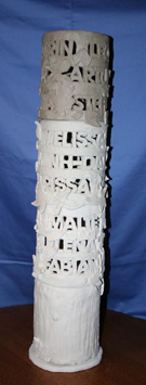 Ton in Ton vor dem Schrühbrand